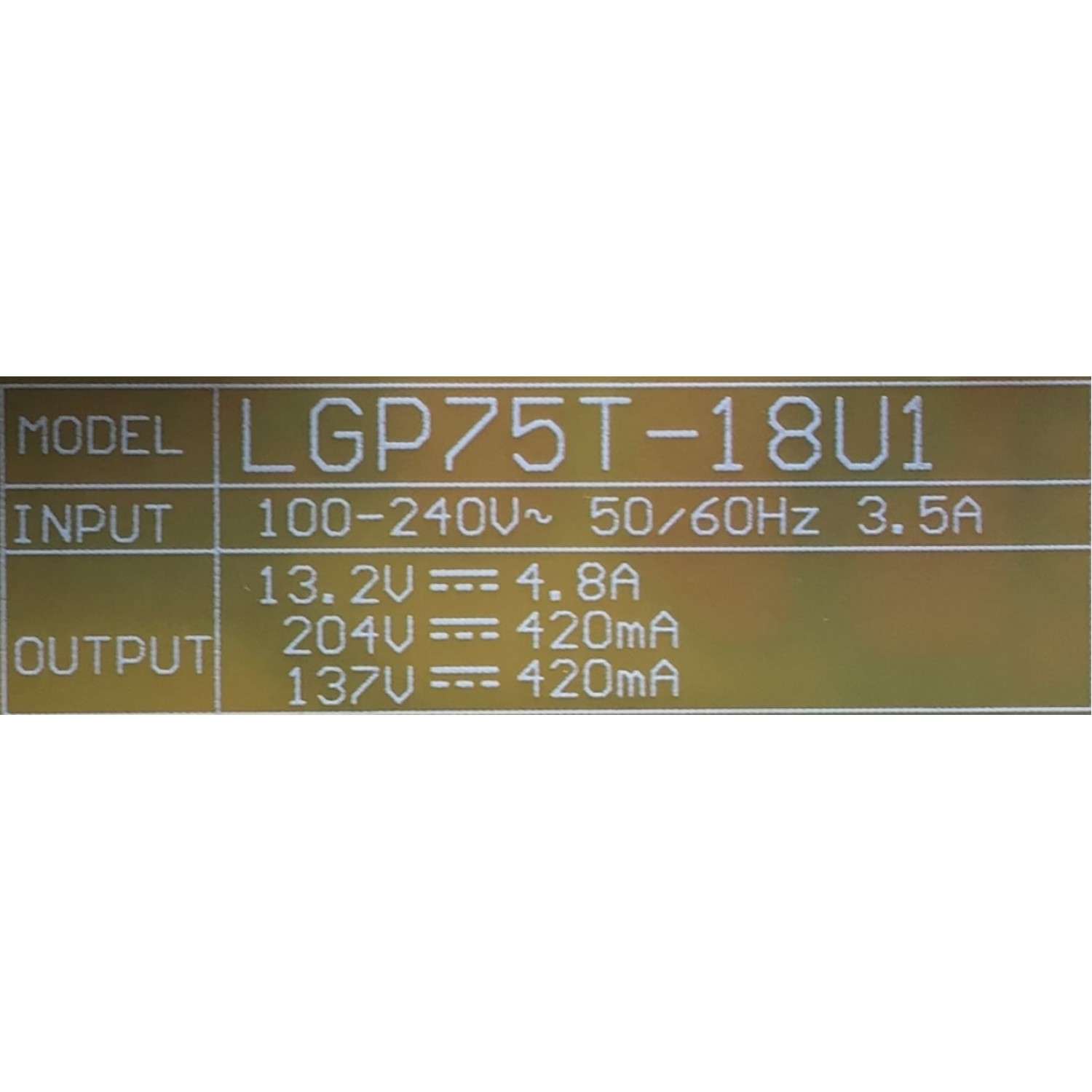 KIT DE TARJETAS PARA TV LG / NUMERO DE PARTE MAIN EBT66197503 / EAX68253604(1.0) / NUMERO DE PARTE FUENTE EAY64908601 / LGP75T-18U1 / 64908601 / PANEL NC750DQE-ABGR3 / MODELO 75UM6970PUB.BUSGLOR / 75UM6970PUB - Imagen 4